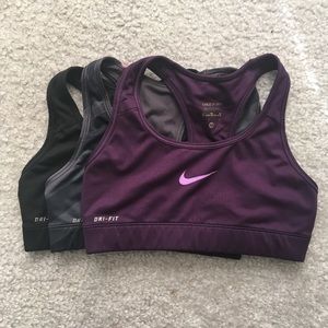 Nike Pro Sports Bra Package - 3 Bras